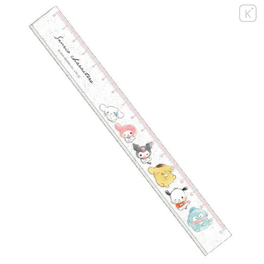 Japan Sanrio 17cm Ruler - Characters / Daze Chill Time - 1