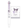 Japan Sanrio 2 Color Multi Ball Pen - Kuromi / Baku Doll - 3