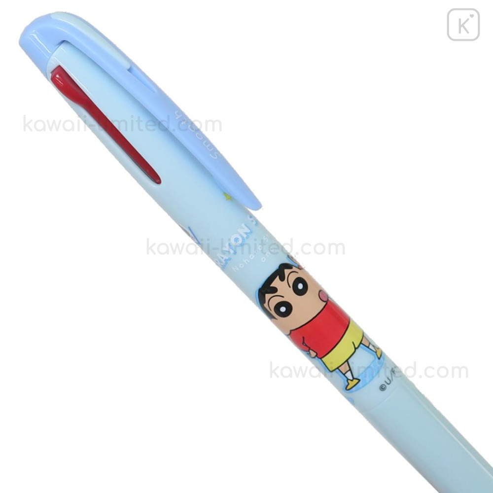 Japan Crayon Shin-chan 2 Color Multi Ball Pen - Shinchan : Hello