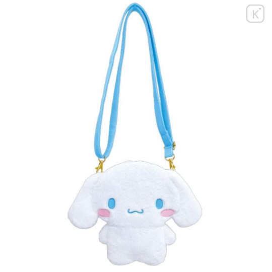 Japan Sanrio Kids Face-shaped Pochette - Cinnamoroll - 1