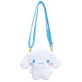 Japan Sanrio Kids Face-shaped Pochette - Cinnamoroll - 1