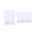 Japan Peanuts Mini Notepad - Snoopy & Brothers Sleepover Purple - 2