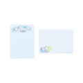 Japan Peanuts Mini Notepad - Snoopy & Brothers Sleepover Blue - 2