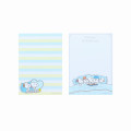 Japan Peanuts A6 Notepad - Snoopy & Brothers Sleepover Blue - 2