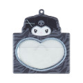 Japan Sanrio Pass Case Card Holder with Neck Strap - Kuromi / Twin Idol - 2