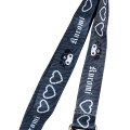 Japan Sanrio Pass Case Card Holder with Neck Strap - Kuromi / Twin Idol - 6