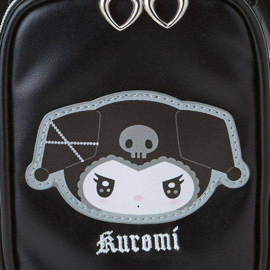 Japan Sanrio Multi Pouch - Kuromi / Twin Idol Heart Window - 4