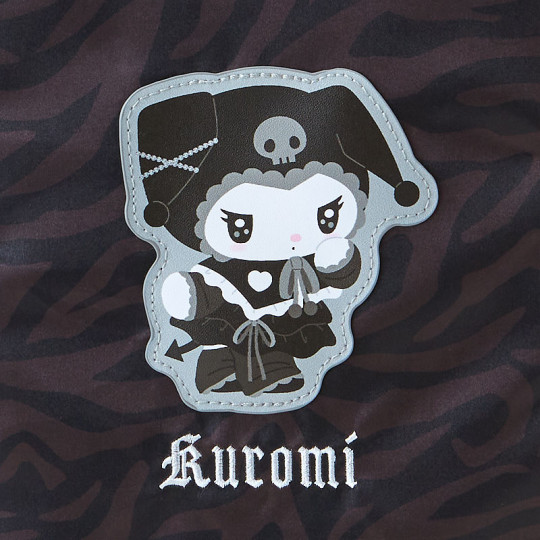 Japan Sanrio Drawstring Pouch - Kuromi / Twin Idol - 2