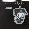 Japan Sanrio Tote Bag With Mascot Charm - Kuromi / Twin Idol - 4