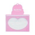 Japan Sanrio Pass Case Card Holder with Neck Strap - My Melody / Twin Idol - 3