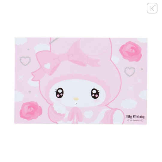 Japan Sanrio Pass Case Card Holder with Neck Strap - My Melody / Twin Idol - 4