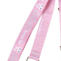 Japan Sanrio Pass Case Card Holder with Neck Strap - My Melody / Twin Idol - 6