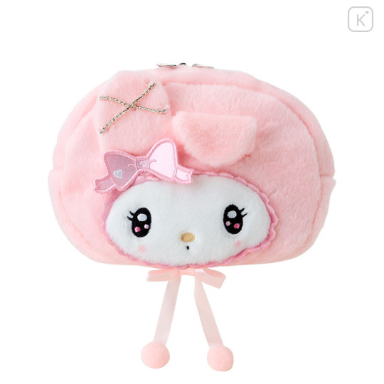 Japan Sanrio Mascot Cosmetic Pouch - My Melody / Twin Idol - 1