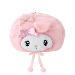 Japan Sanrio Mascot Cosmetic Pouch - My Melody / Twin Idol