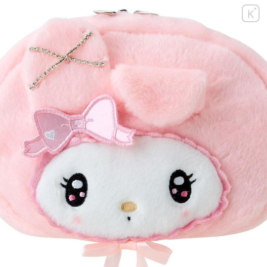 Japan Sanrio Mascot Cosmetic Pouch - My Melody / Twin Idol - 4