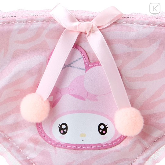 Japan Sanrio Flat Pouch - My Melody / Twin Idol Underwear-shaped - 2