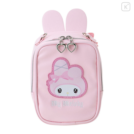 Japan Sanrio Multi Pouch - My Melody / Twin Idol Heart Window - 2