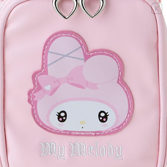 Japan Sanrio Multi Pouch - My Melody / Twin Idol Heart Window - 4