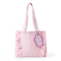 Japan Sanrio Tote Bag With Mascot Charm - My Melody / Twin Idol - 1