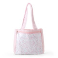 Japan Sanrio Tote Bag With Mascot Charm - My Melody / Twin Idol - 2