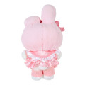 Japan Sanrio Mascot Holder - My Melody / Twin Idol Initial Charm with Rhinestone - 3