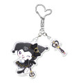 Japan Sanrio Acrylic Keychain - Kuromi / Tokimeki Magic Warrior Miracle Edition - 1