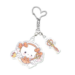 Japan Sanrio Acrylic Keychain - Cogimyun / Tokimeki Magic Warrior Miracle Edition