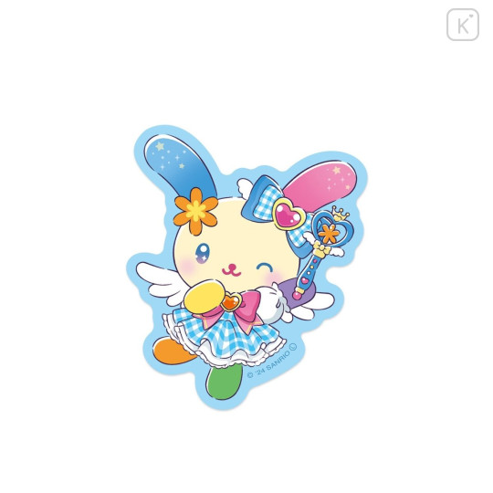 Japan Sanrio Big Sticker - Usahana / Tokimeki Magic Warrior Miracle Edition - 1