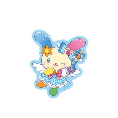 Japan Sanrio Big Sticker - Usahana / Tokimeki Magic Warrior Miracle Edition