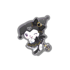 Japan Sanrio Big Sticker - Kuromi / Tokimeki Magic Warrior Miracle Edition