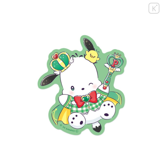 Japan Sanrio Big Sticker - Pochacco / Tokimeki Magic Warrior Miracle Edition - 1