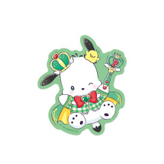 Japan Sanrio Big Sticker - Pochacco / Tokimeki Magic Warrior Miracle Edition