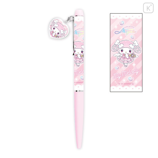 Japan Sanrio Mascot Ballpoint Pen - My Melody / Tokimeki Magic Warrior Miracle Edition - 1