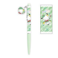 Japan Sanrio Mascot Ballpoint Pen - Pochacco / Tokimeki Magic Warrior Miracle Edition