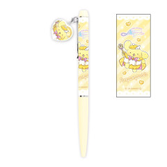 Japan Sanrio Mascot Ballpoint Pen - Pompompurin / Tokimeki Magic Warrior Miracle Edition