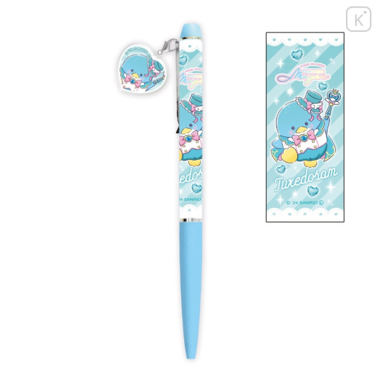 Japan Sanrio Mascot Ballpoint Pen - Tuxedo Sam / Tokimeki Magic Warrior Miracle Edition - 1