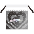 Japan Sanrio Drawstring Pouch - Kuromi / Tokimeki Magic Warrior Miracle Edition - 2