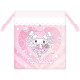 Japan Sanrio Drawstring Pouch - My Melody : Tokimeki Magic Warrior Miracle Edition
