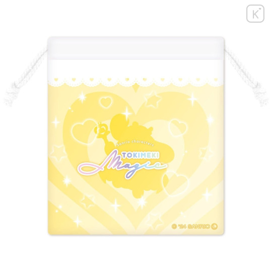 Japan Sanrio Drawstring Pouch - Pompompurin / Tokimeki Magic Warrior Miracle Edition - 2