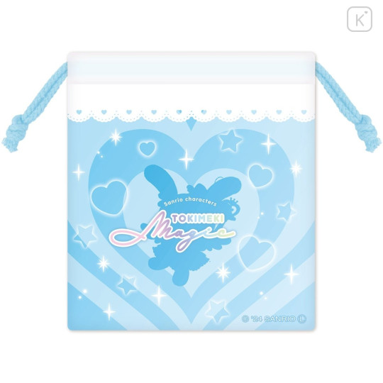 Japan Sanrio Drawstring Pouch - Usahana / Tokimeki Magic Warrior Miracle Edition - 2