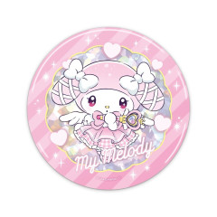 Japan Sanrio Big Can Badge - My Melody / Tokimeki Magic Warrior Miracle Edition