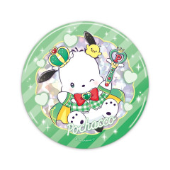 Japan Sanrio Big Can Badge - Pochacco / Tokimeki Magic Warrior Miracle Edition