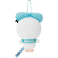 Japan Disney Fluffy Plush Keychain - Donald Duck / Yululun - 3