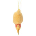 Japan Disney Fluffy Plush Keychain - Pooh / Yululun - 2