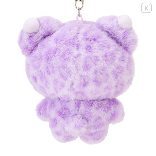 Japan Sanrio Original Mascot Keychain - Kuromi / Leopard Bear - 3