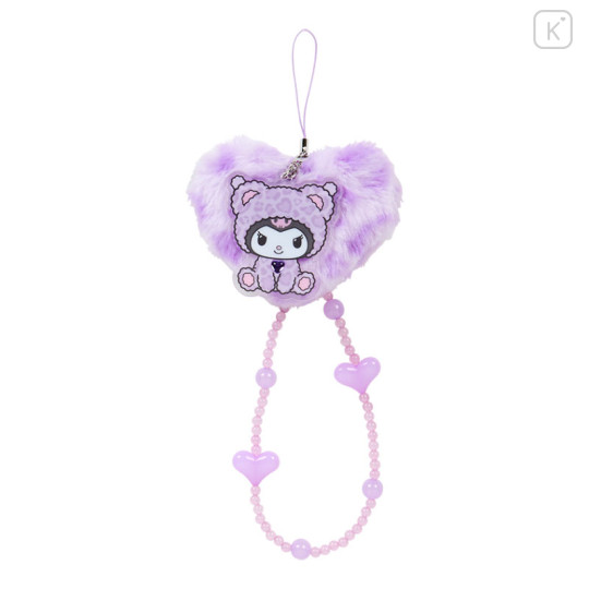 Japan Sanrio Original Strap - Kuromi / Leopard Bear - 1