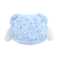 Japan Sanrio Original Face-shaped 2way Pochette - Cinnamoroll / Leopard Bear - 3