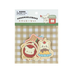 Japan Sanrio Original Sticker Set - Hanamaruobake / Always Together