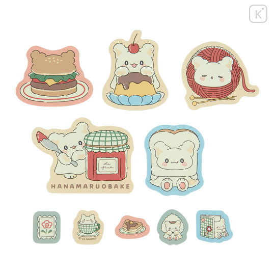 Japan Sanrio Original Sticker Set - Hanamaruobake / Always Together - 2