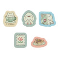 Japan Sanrio Original Sticker Set - Hanamaruobake / Always Together - 5